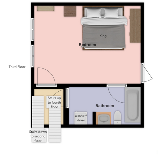 Third floor floor plan