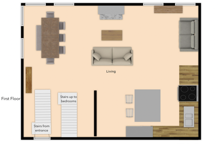 First floor floor plan