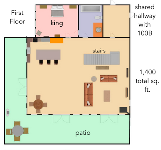 Floor plan first floor