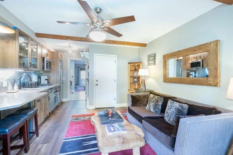 Perfect place to cozy after a day of adventures.