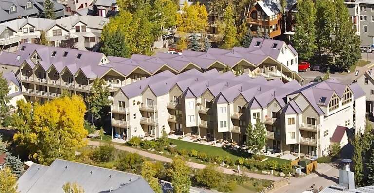 The Viking Lodge from the free gondola!