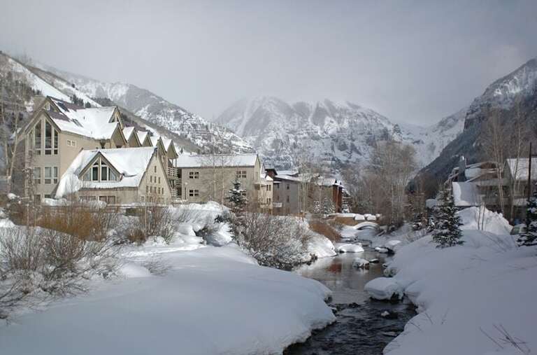 The San Miguel River is beautiful in all seasons. The San Miguel River is beautiful in all seasons.