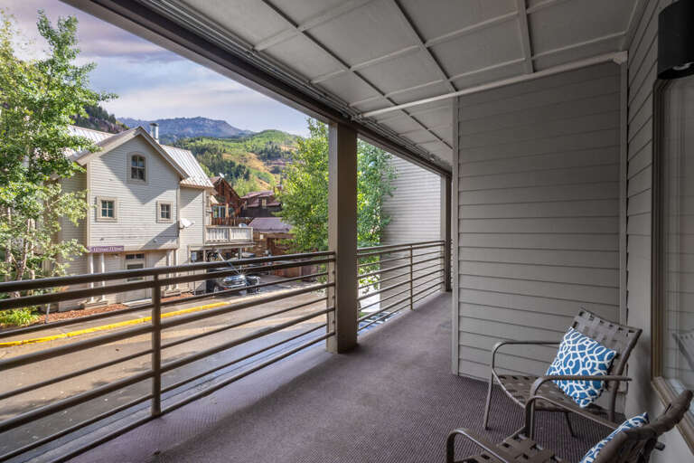 Beautiful views from your entry door.