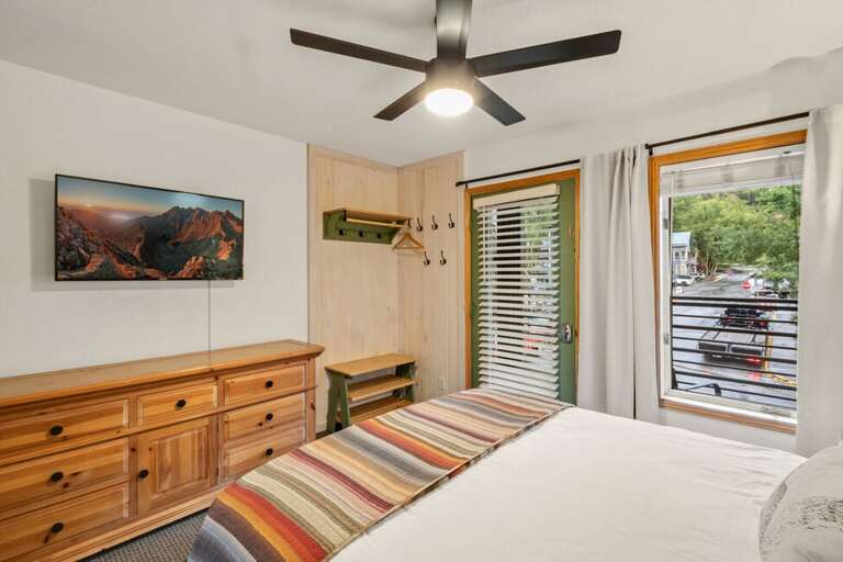 Upon entry, guests have a convenient spot to store jackets, shoes, and any outdoor gear you may need.