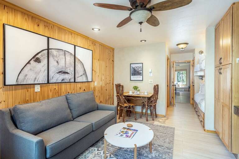 View of the unit from the main door.