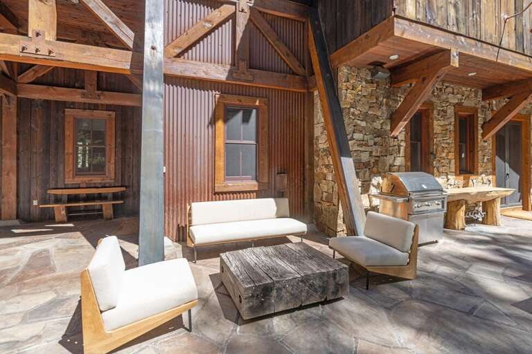 Kick back and relax on the beautiful and large patio.