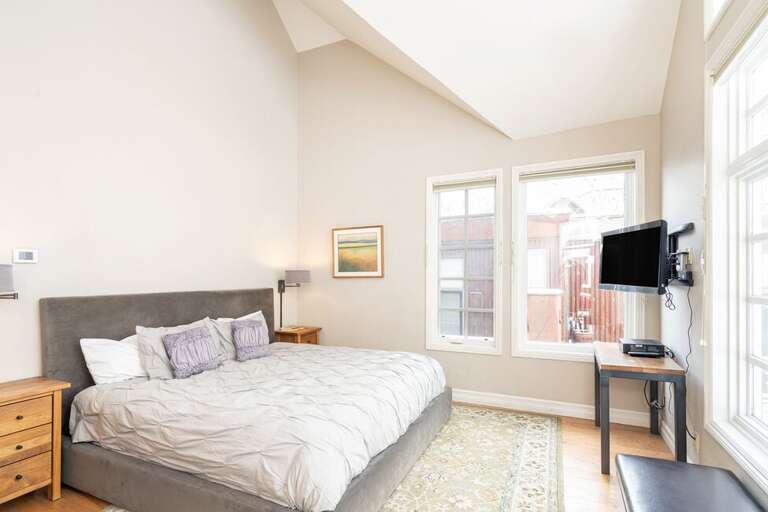 No bad views at Etta Place!  This is a wonderful way to wake up in the master bedroom.