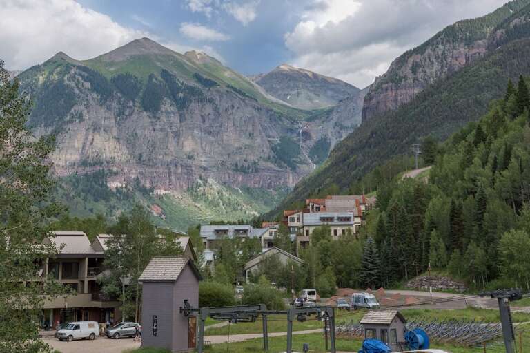 Perfect view of our Box Canyon.