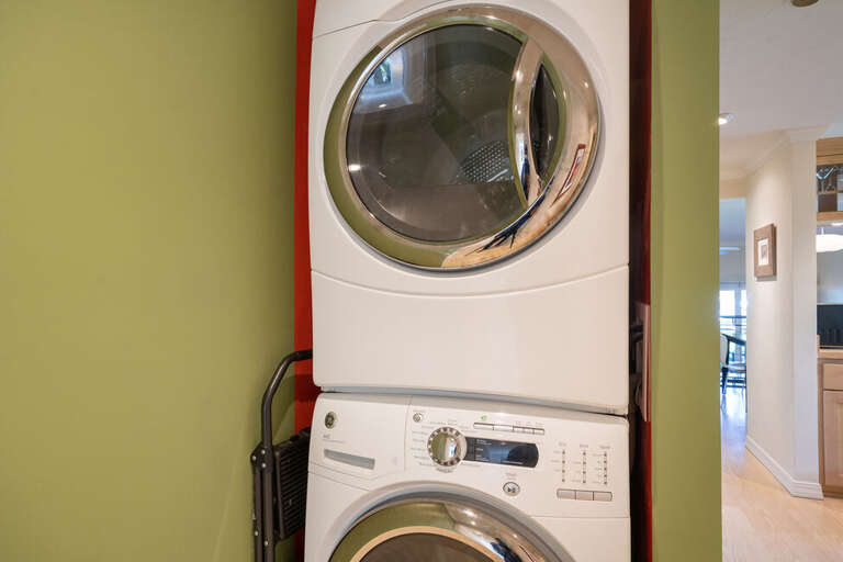 Always nice to have a washer + dryer in the unit; always great amenity in the mountains. Always nice to have a washer + dryer in the unit; always great amenity in the mountains.