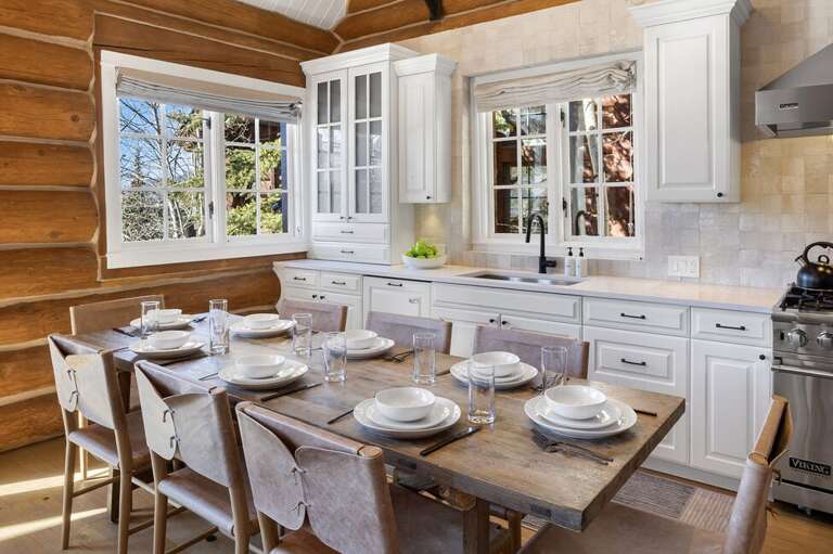 Open-concept living, family, kitchen, and dining area designed for large gatherings and effortless entertaining.