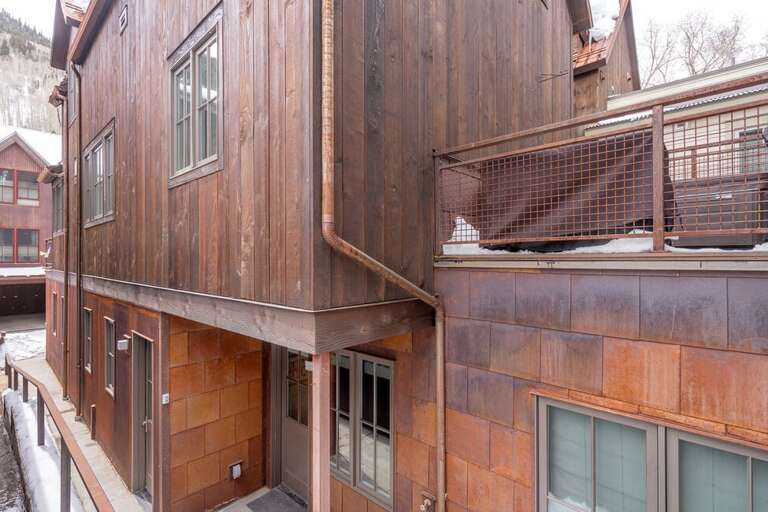 This home is one half of a duplex. This home is one half of a duplex.