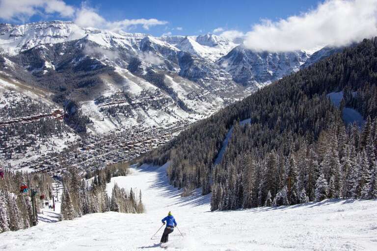 Terrain for all levels, Telluride offers epic skiing for the whole family.