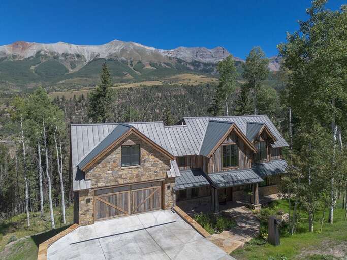 Arial view from Front of House.