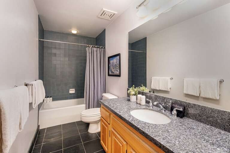 Full bathroom on main floor