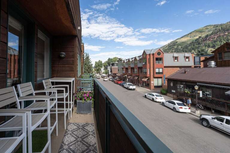 Great decks for people watching and sunsets.