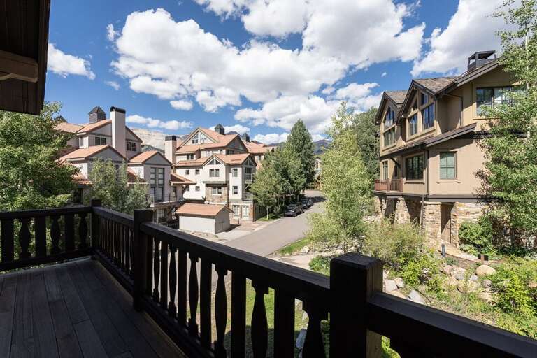The Deck is located right off the main dining and living area and provides amazing views of the surrounding area.