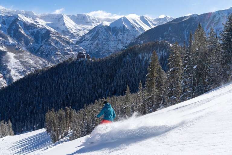 Telluride offers a wide variety of terrain ideal for abilities of all levels.