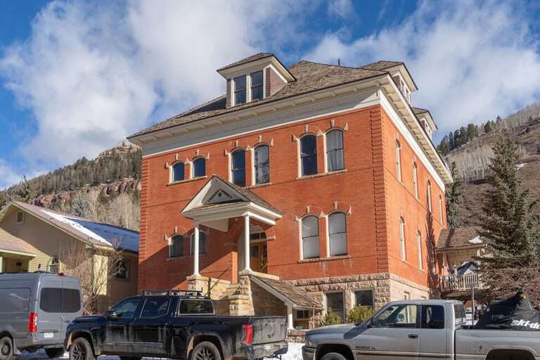 Ajax loft is located in Miners Union a historic building in Telluride.