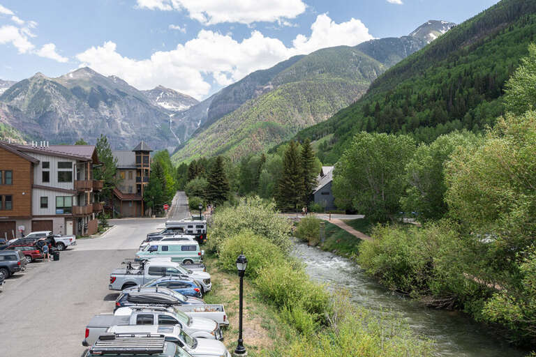 Every view from the stunning townhome is one for the picture book.
