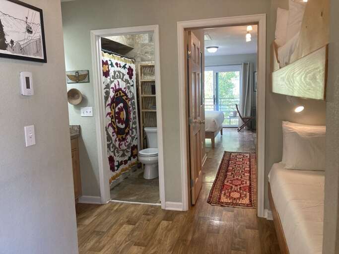 Separate Vanity and shower/tub combo Separate Vanity and shower/tub combo