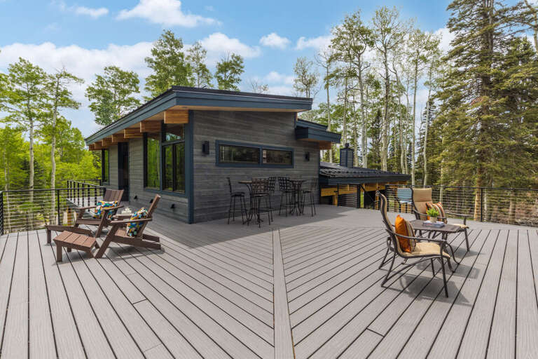 Incredible porch area for entertaining.