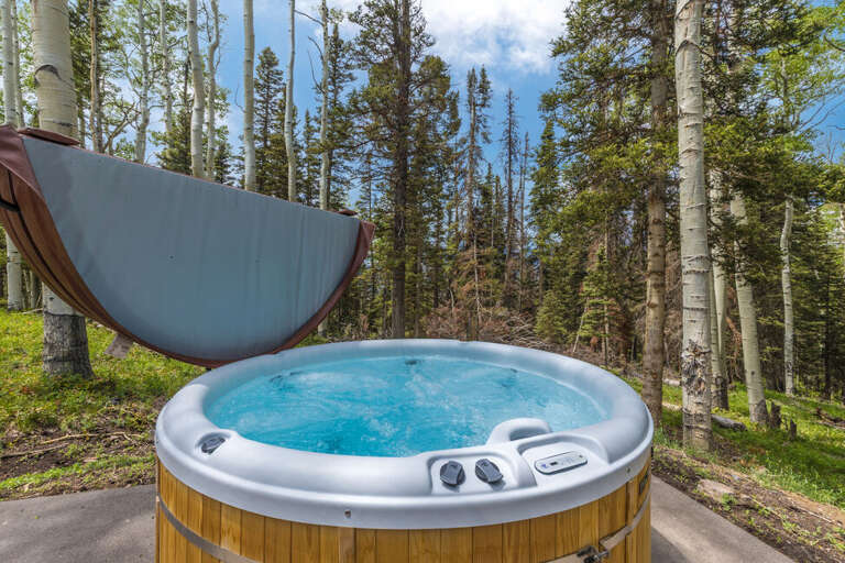 Summer hot tub time. Summer hot tub time.