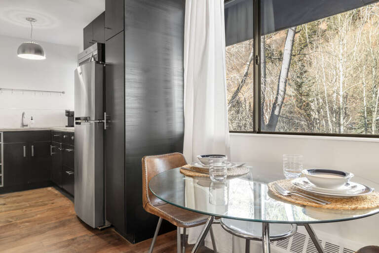 This unit has a Galley Kitchen stocked with all your needs: microwave, hotplate, coffee maker and kettle.