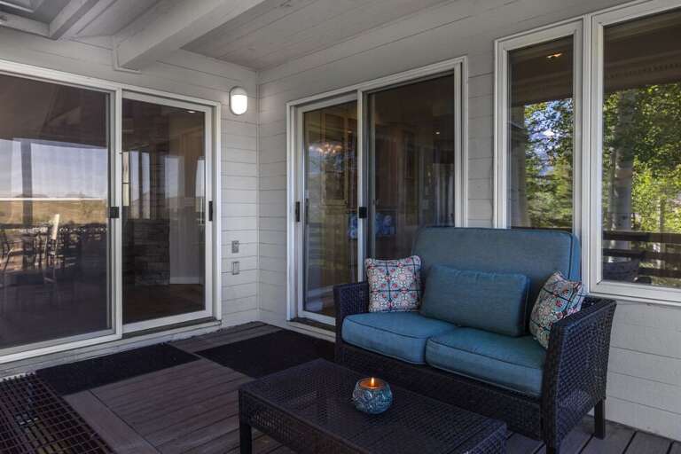 Great place to read a book and enjoy the the mountain views.