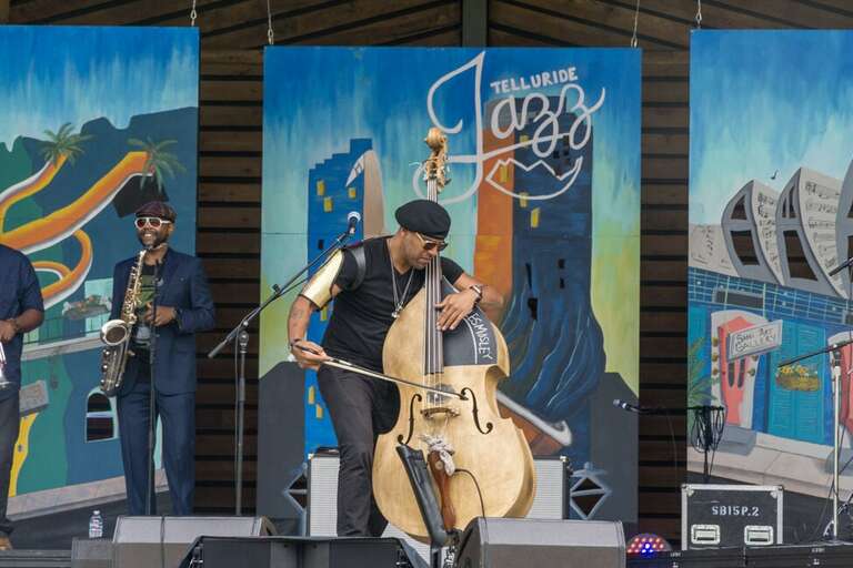 Enjoy one of the many Telluride art, movie, music and food festivals.