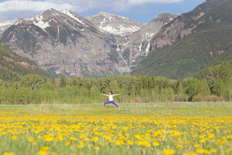 Telluride Valley with views of Ingram Falls.