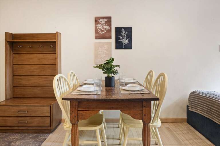 Dining for four