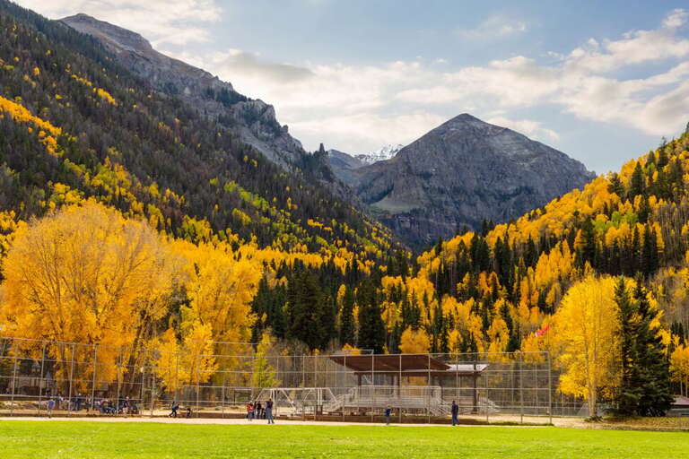 Telluride Town Park is just a few blocks away!