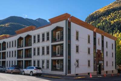 View of the Fall Line Condo Complex.