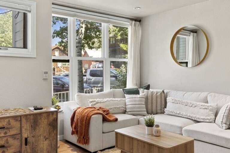 Perfect space with tons of natural light and open to the kitchen.