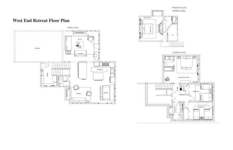 Floor plans.