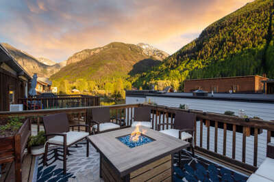 This Deck is the place to watch sunsets and sunrises, enjoy drinks and entertain guests