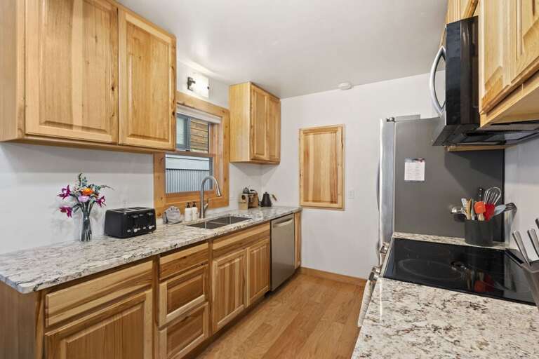 Perfect area to cook up a special dinner or entertain guests.