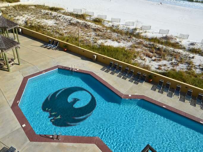 Looking over the Pool