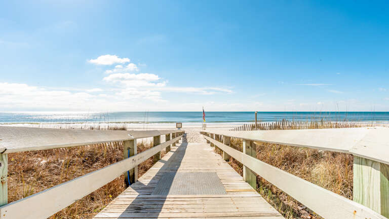 Phoenix IX Boardwalk to the beach!