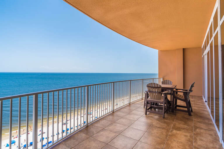 Phoenix Gulf Shores 1202 Balcony
