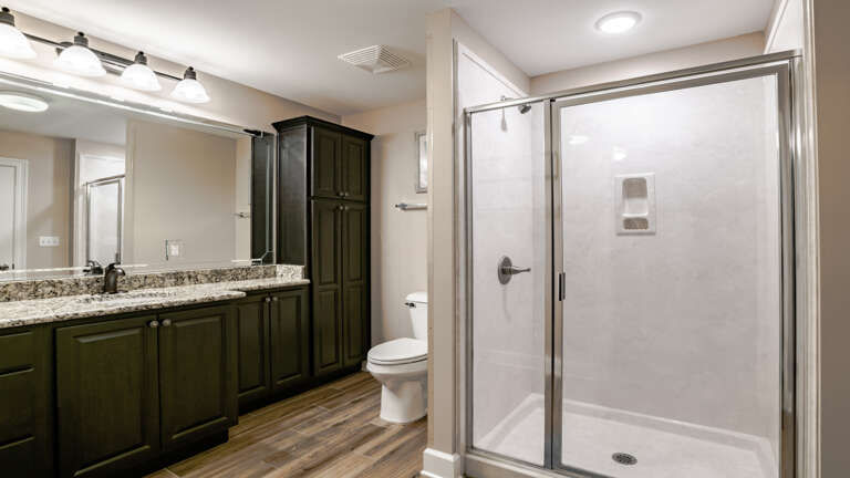 Phoenix Gulf Shores 1202 Guest bath off the 2nd bedroom and hallway