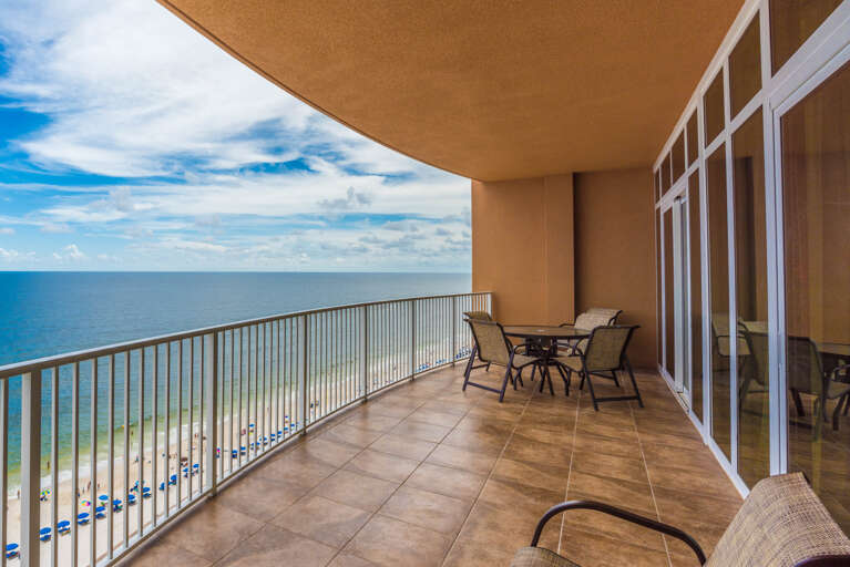 Phoenix Gulf Shores 1403 Balcony Phoenix Gulf Shores 1403 Balcony