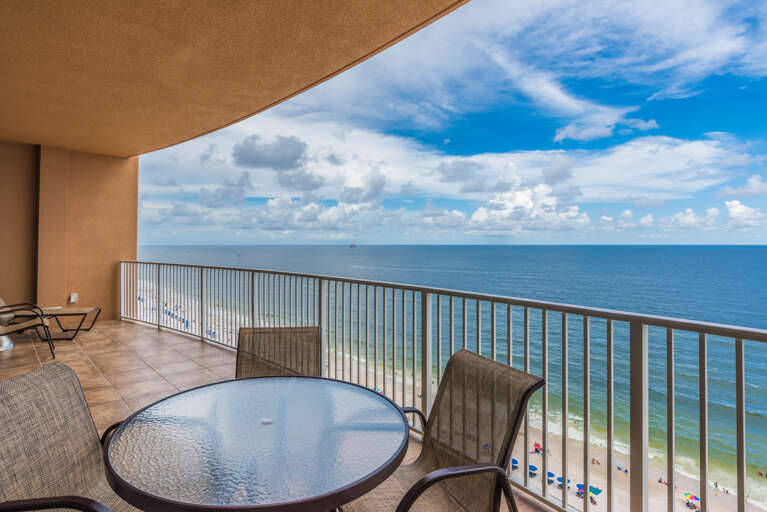 Phoenix Gulf Shores 1403 Balcony Phoenix Gulf Shores 1403 Balcony