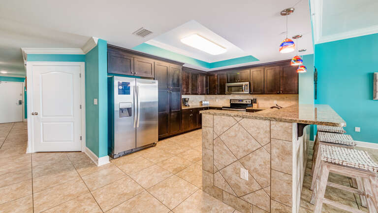 Phoenix Gulf Shores 403 Kitchen