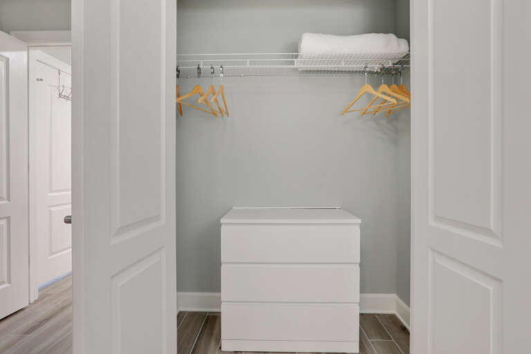 Phoenix Orange Beach 1606 Dressers in the 2nd, 3rd and 4th bedroom's closets Phoenix Orange Beach 1606 Dressers in the 2nd, 3rd and 4th bedroom's closets
