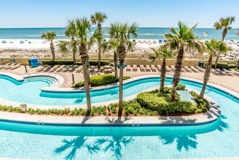 Phoenix West 204 Great Views of the Beach, Lazy River & Pool