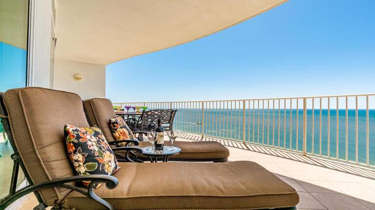 Turquoise Place 1505D Relax on the Balcony