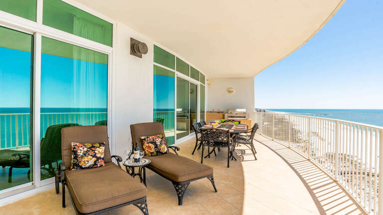 Turquoise Place 1505D Balcony