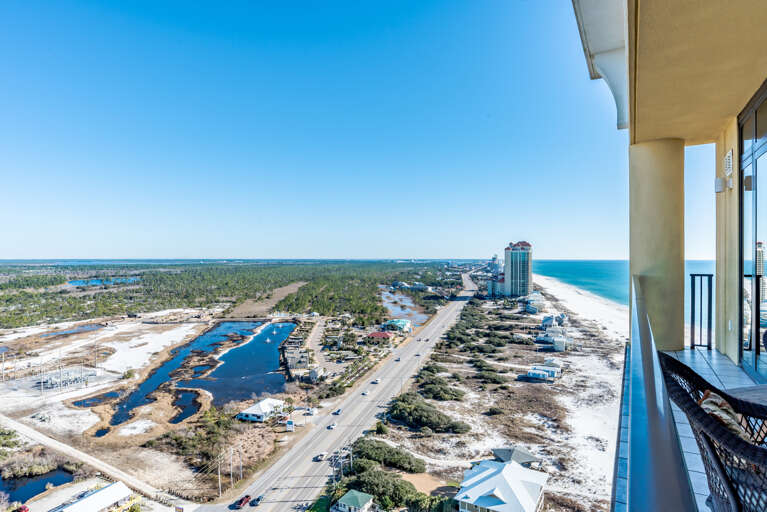Phoenix West II 2413 Balcony views