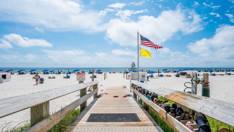 Phoenix West II Boardwalk to the beach!